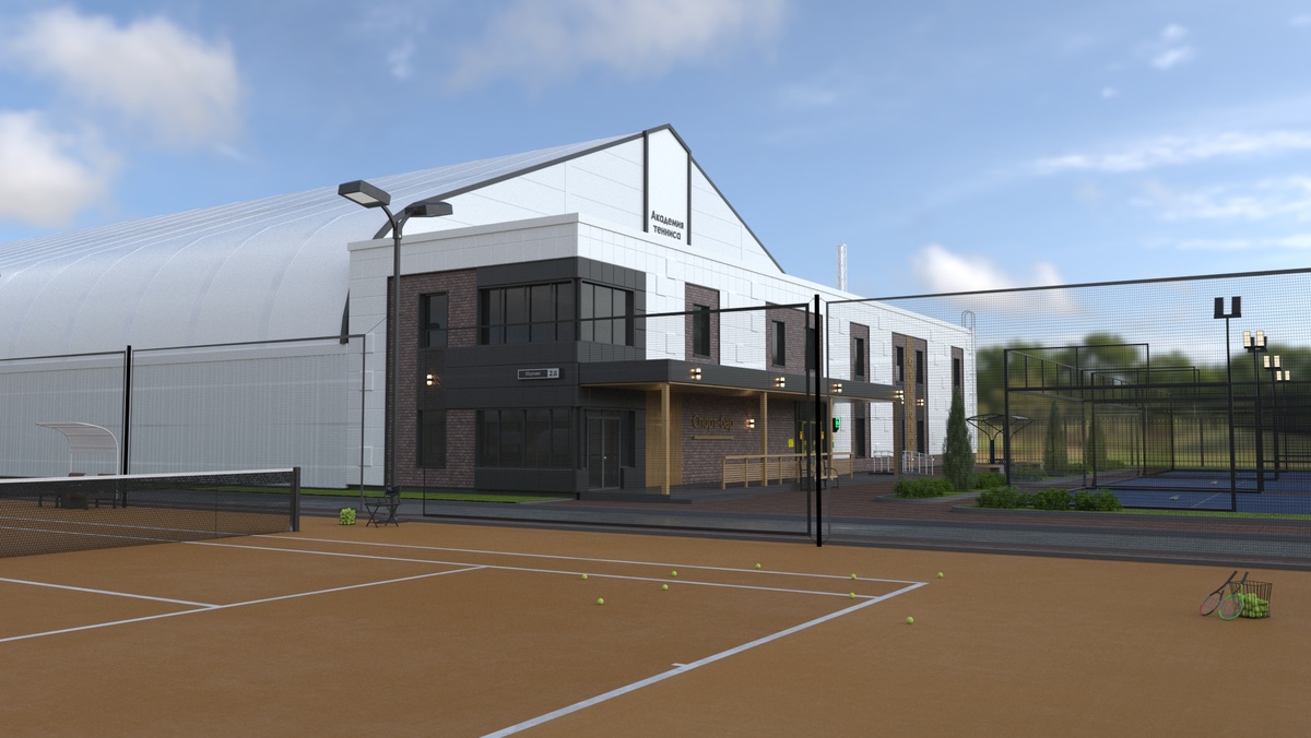 Вид с классических кортов