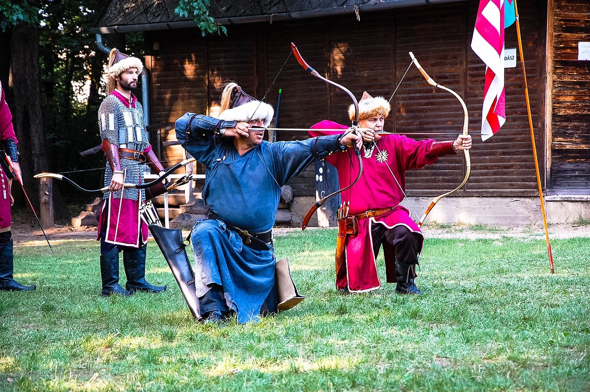 Гуннские воины. Вариант реконструкции, Венгрия