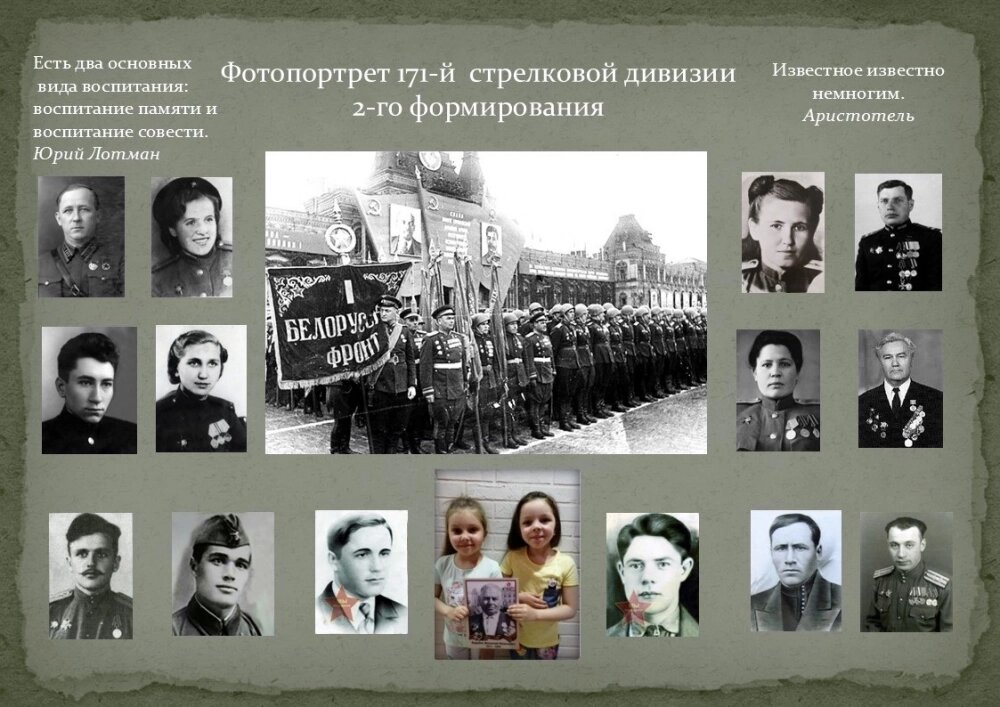    Часть фотоальбома офицеров и бойцов 171-й стрелковой Идрицко-Берлинской Краснознамённой ордена Кутузова дивизии Фото: Из личного архивa/ фото Николая Дындыкина