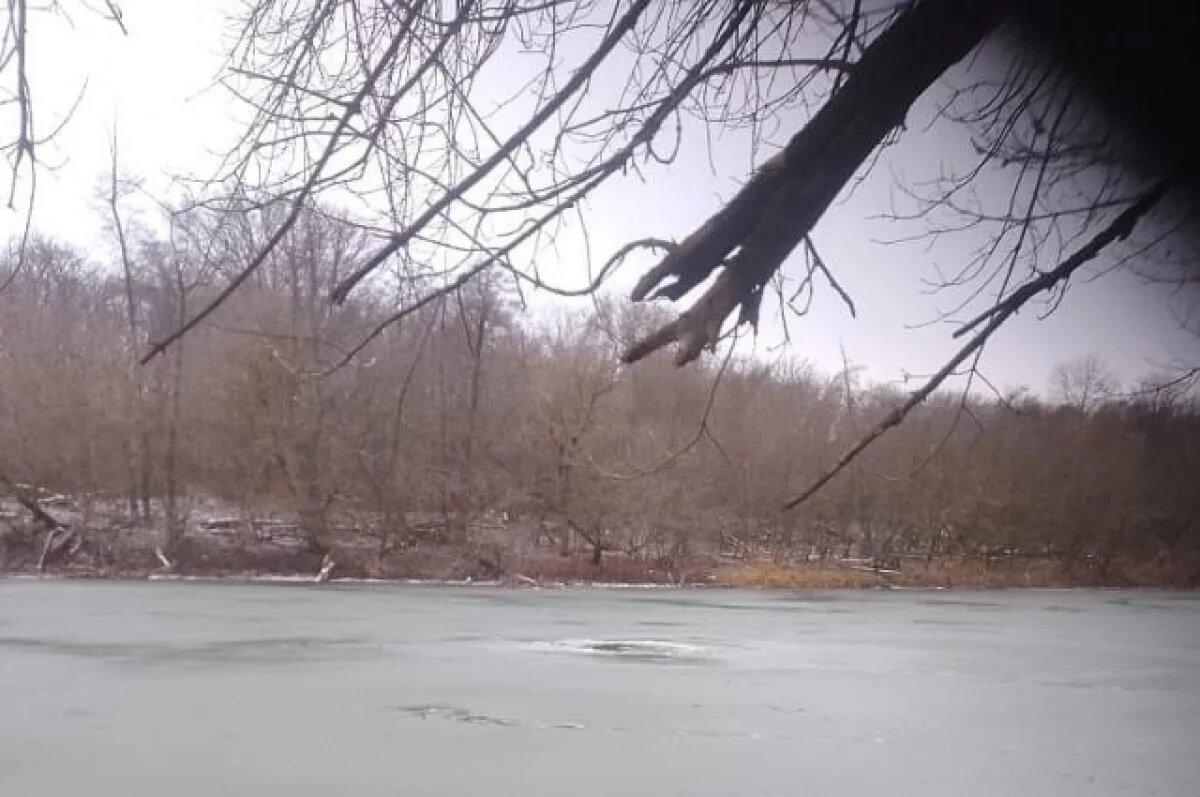    В Ленобласти мужчина спас школьника, провалившегося под лед на реке Тосна