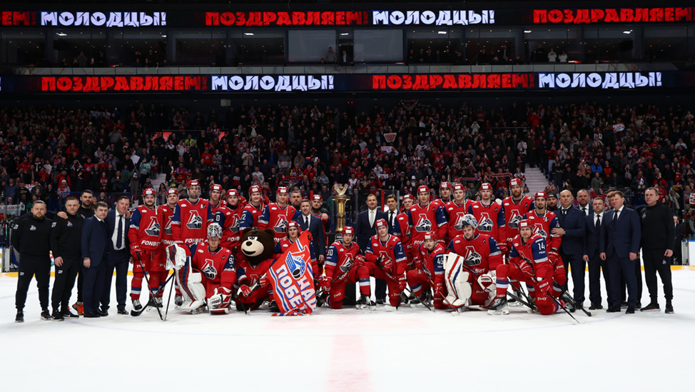 Локомотив (Ярославль) - победитель регулярного чемпионата КХЛ 2024-2025