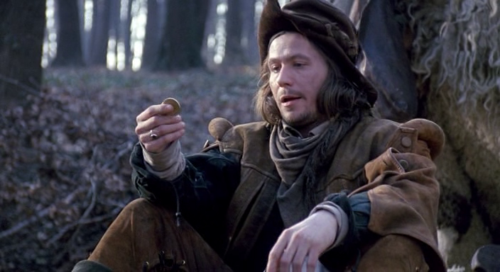 Кадр из фильма "Розенкранц и Гильденстерн мертвы" (1990)