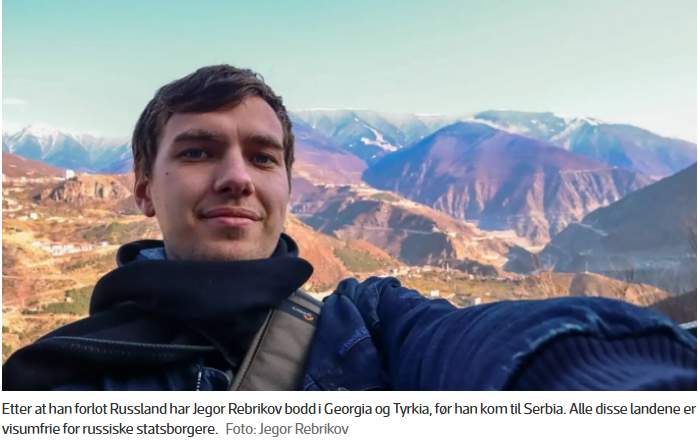 После того, как он покинул Россию, Егор пожил в Грузии и Турции, прежде чем осесть в Сербии. 