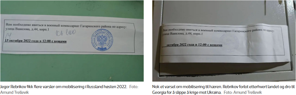  - Jeg er politisk aktivist i Russland!