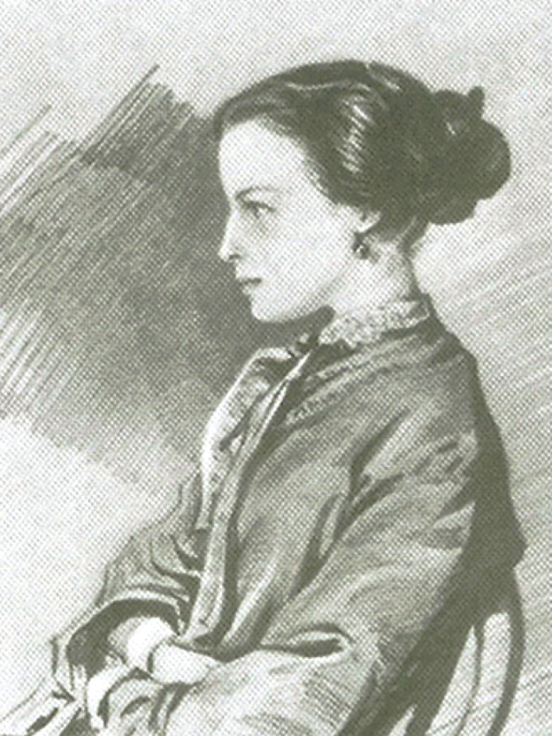 Наталья Александровна Пушкина, рисунок Н. Ланского