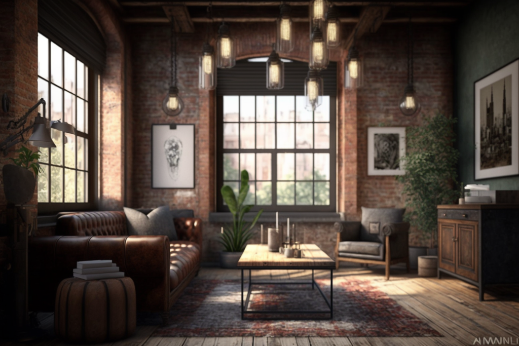    Брутальный стиль интерьера: строгость и минимализм Keri