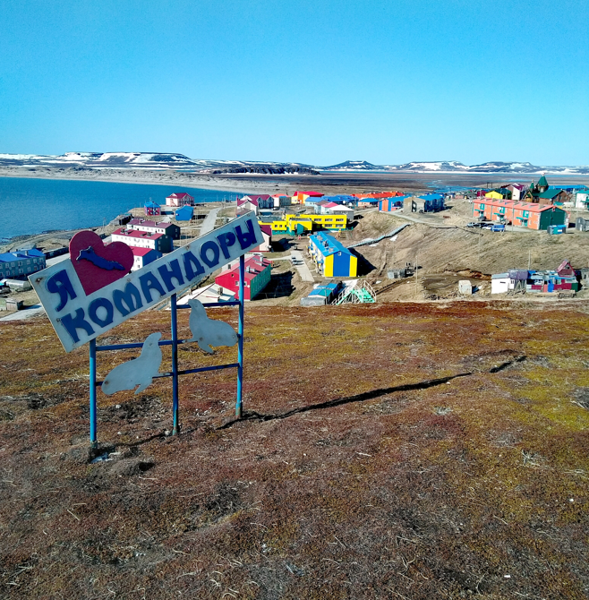 Со смотровой площадки село Никольское как на ладони. Фото автора.