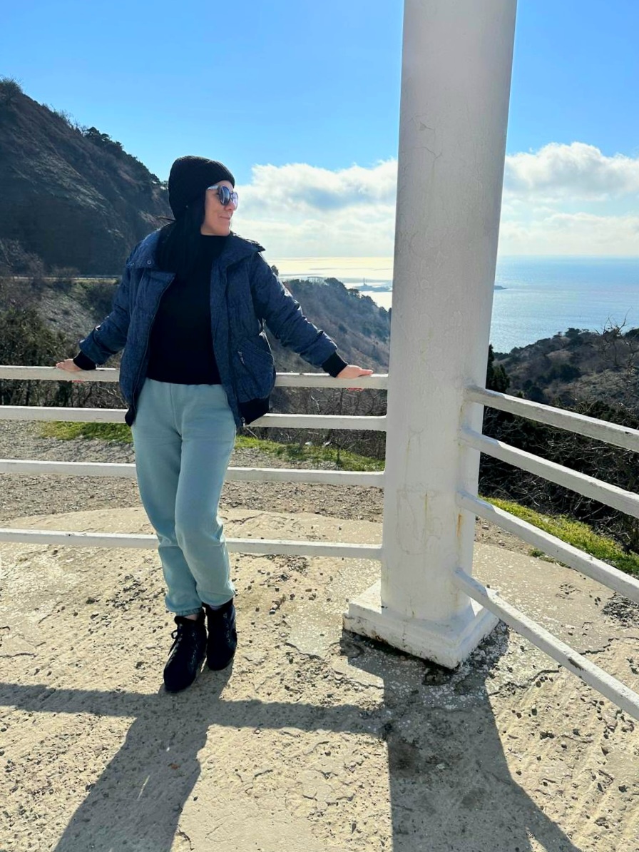 Панорамные площадки по дороге на Большой Утриш (январь, март, 2025г)