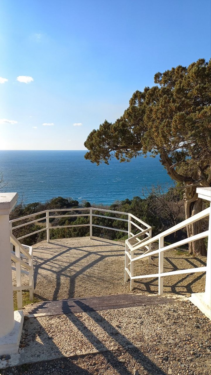 Панорамные площадки по дороге на Большой Утриш (январь, март, 2025г)