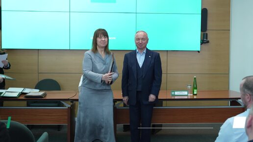 Торжественное награждение новых членов профессионального союза "Лидер стройки 2025" и сотрудников компании к 30-летию "Атома"