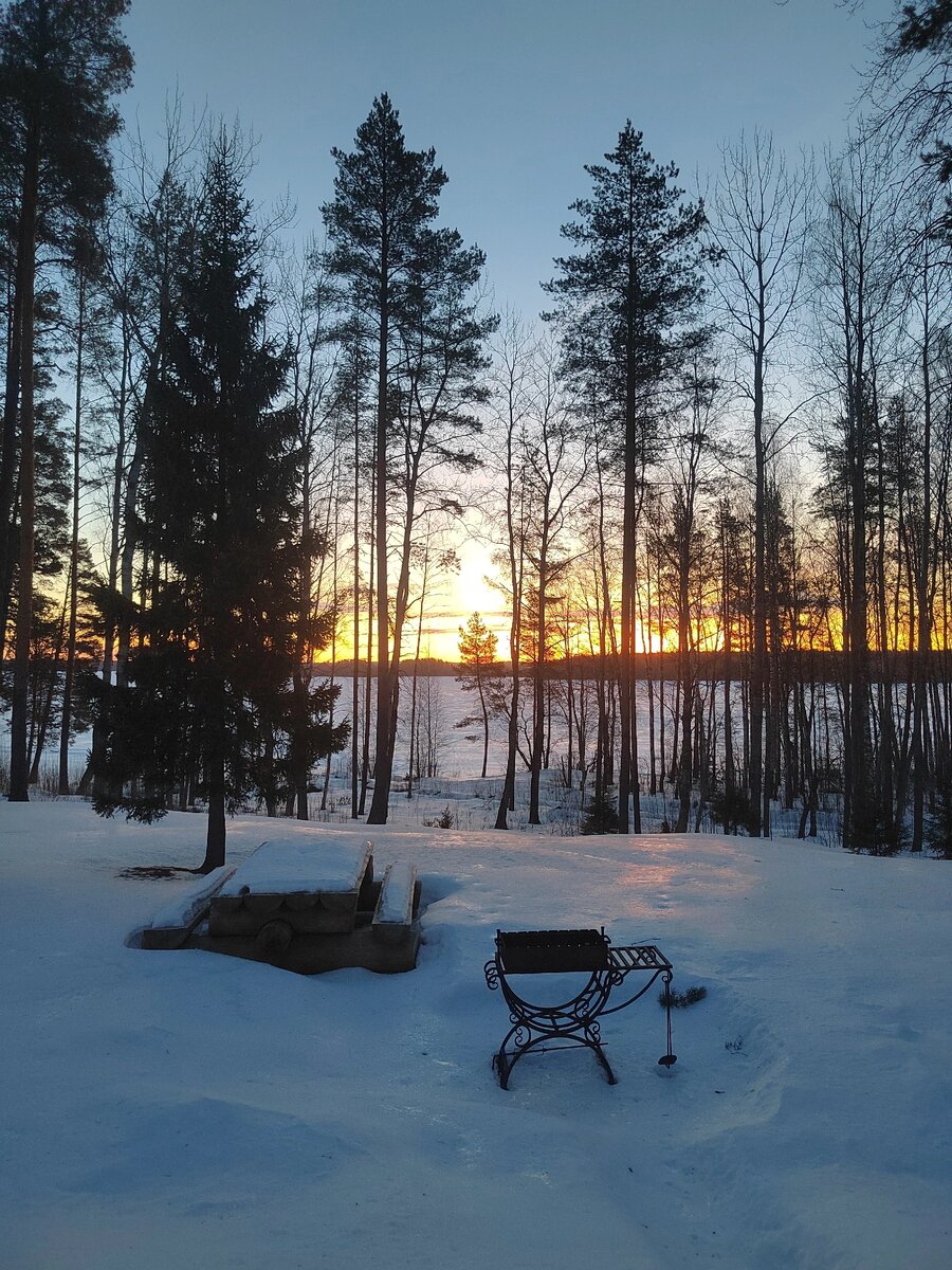 фото моего сына: в Карелии именно так сейчас