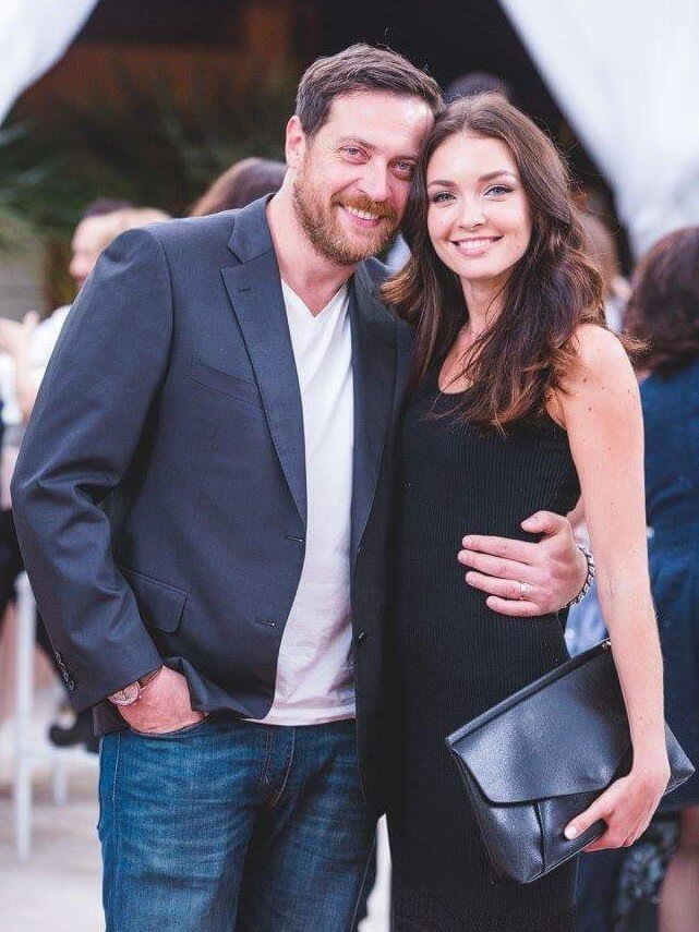 Кирилл Сафонов с дочерью