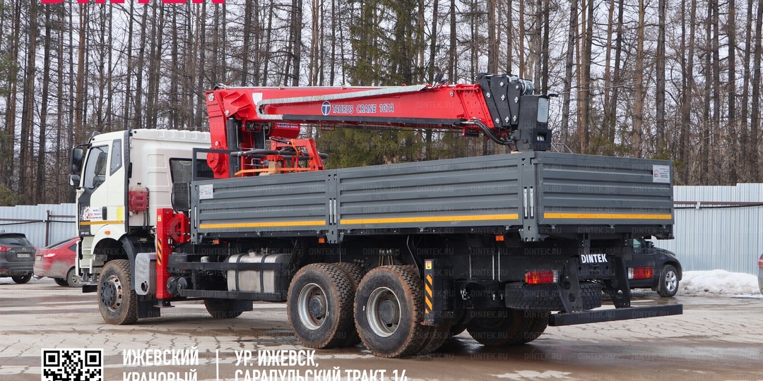 Бурильно-крановая установка Taurus 107 на шасси FAW J6P: Технические характеристики и применение