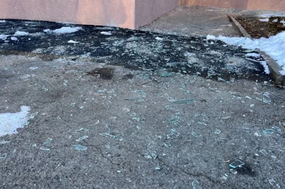    В ночь на 24 марта обломки БПЛА повредили административное здание на Кубани