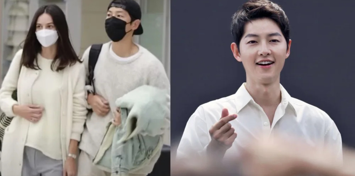 Сон Джун Ки вместе с Кэти Луиз Сондерз