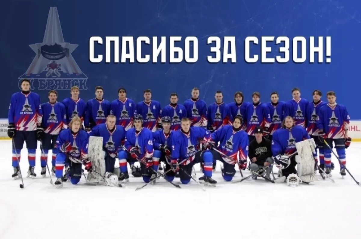    ХК «Брянск» завершил сезон в НМХЛ на десятом месте в конференции «запад»