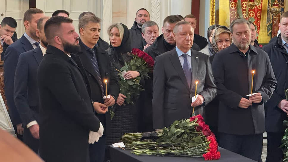 Церемония прощания с главой Приморского района Алексеем Никоноровым.📷Фото: Администрация Приморского района