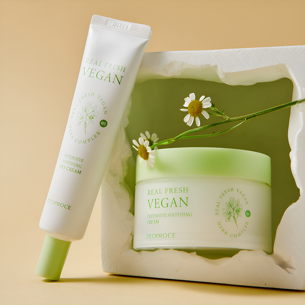 Real Fresh Vegan Intensive Soothing Cream HERB COMPLEX