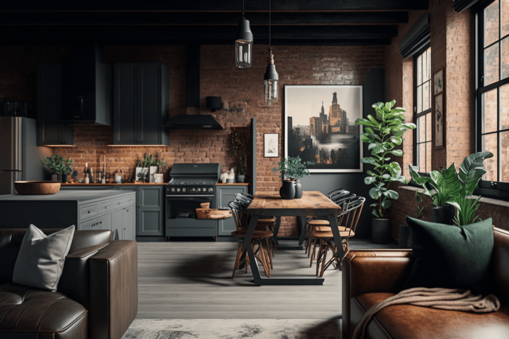    Брутальный интерьер: простота и функциональность дизайна Keri