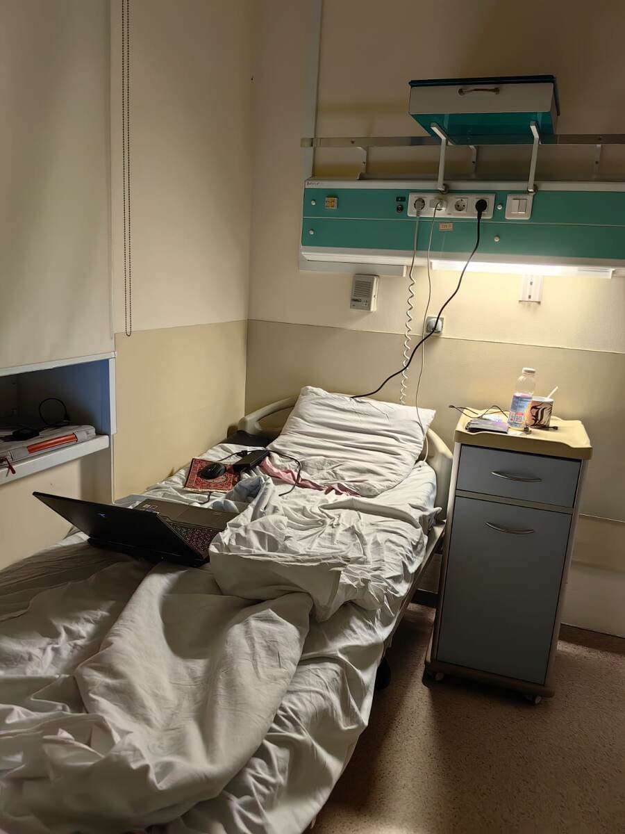 Моя неприбранная больничная койка