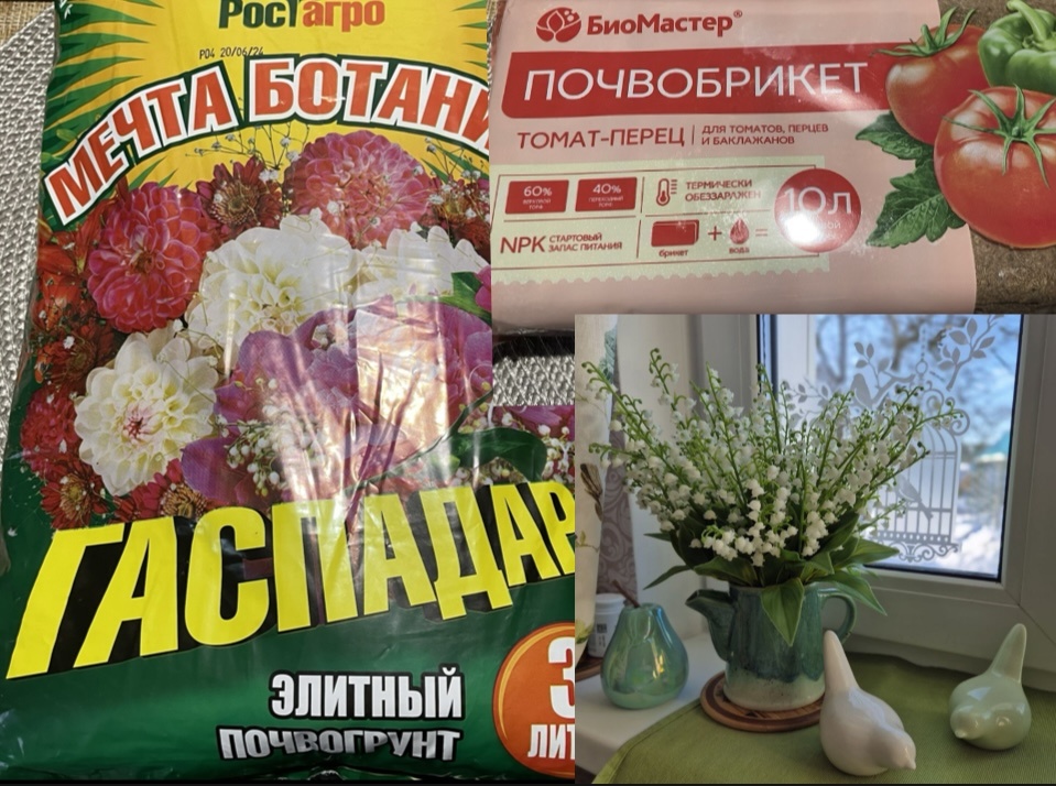 Почвобрикеты сейчас для самых разных растений выпускают