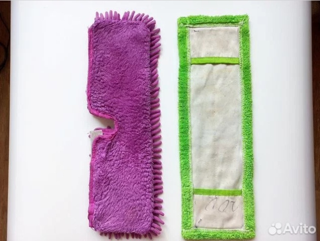 Насадки из микрофибры для плоской швабры