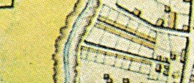 Звонарская слобода на плане середины XVIII века