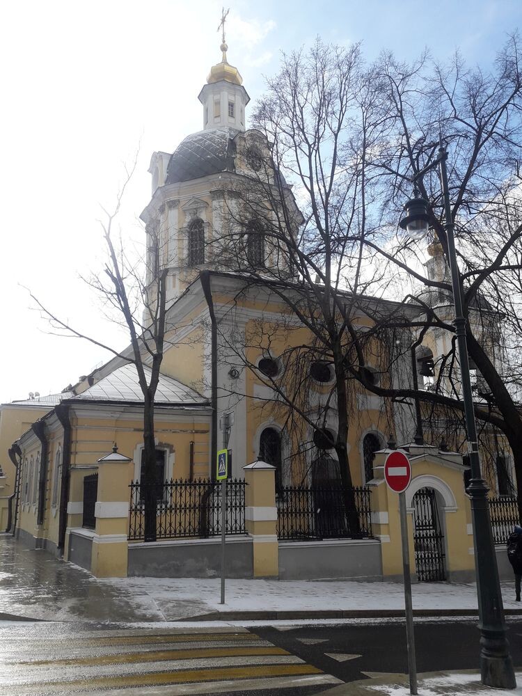 Церковь Николая Чудотворца в Звонарях (со Звонарского переулка), фотография автора