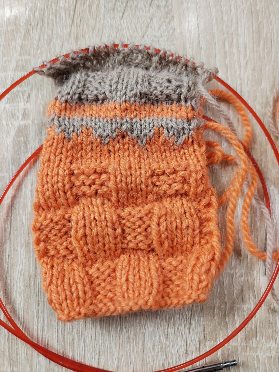 Схема узора в карусели