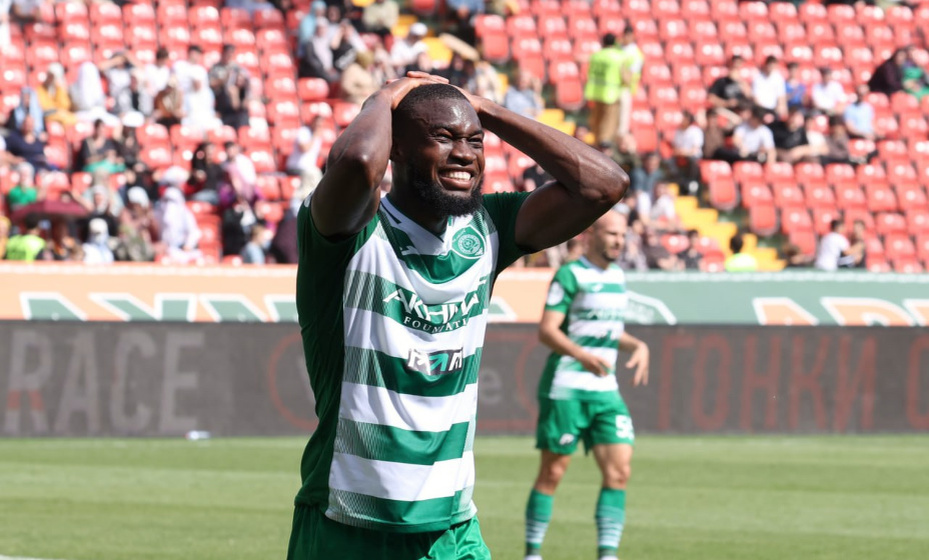    Мохамед Конате забил красивый гол после дриблинга в ворота "Крылья Советов". Фото: соцсети "Ахмата"