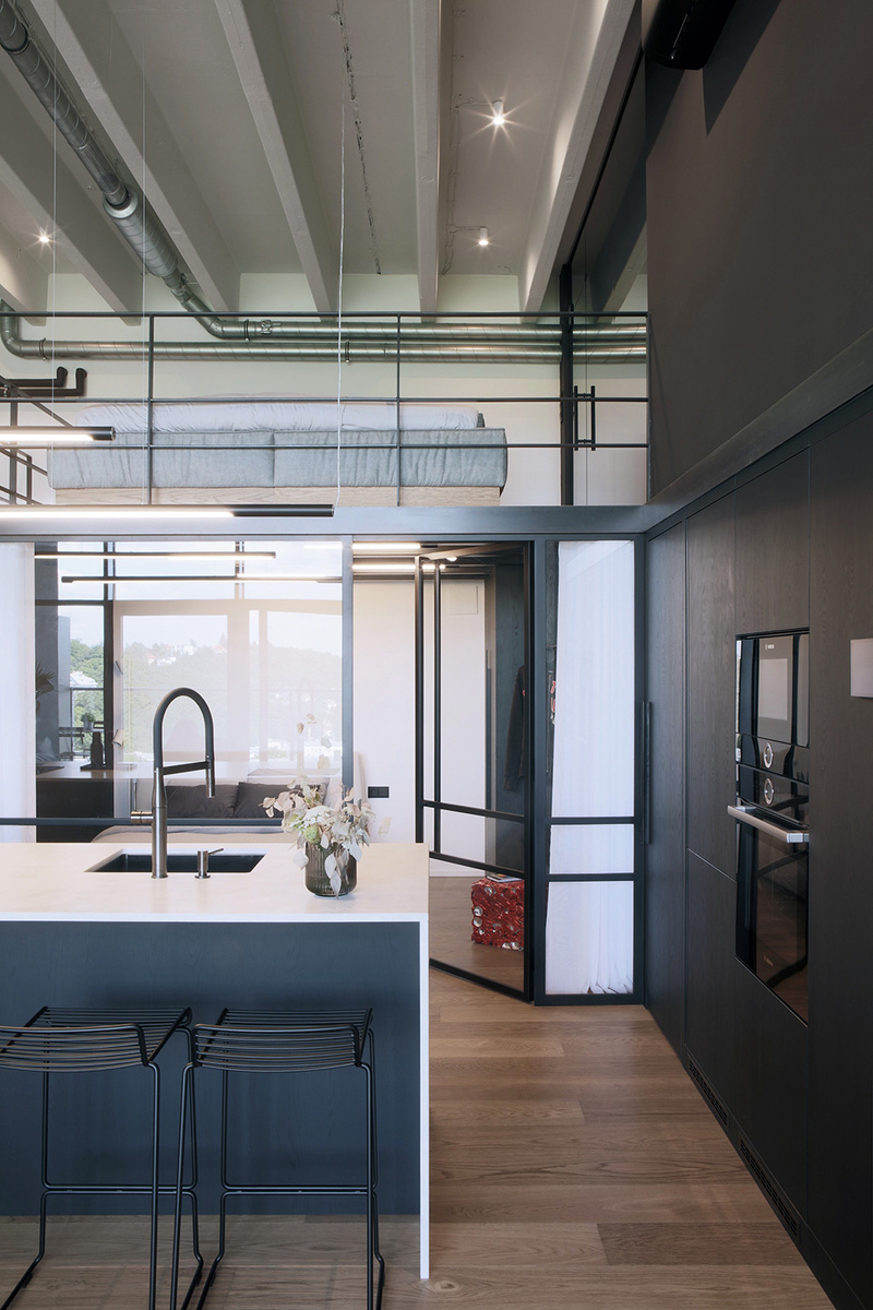 Встроеные в стену элементы | LoftDesigne.ru