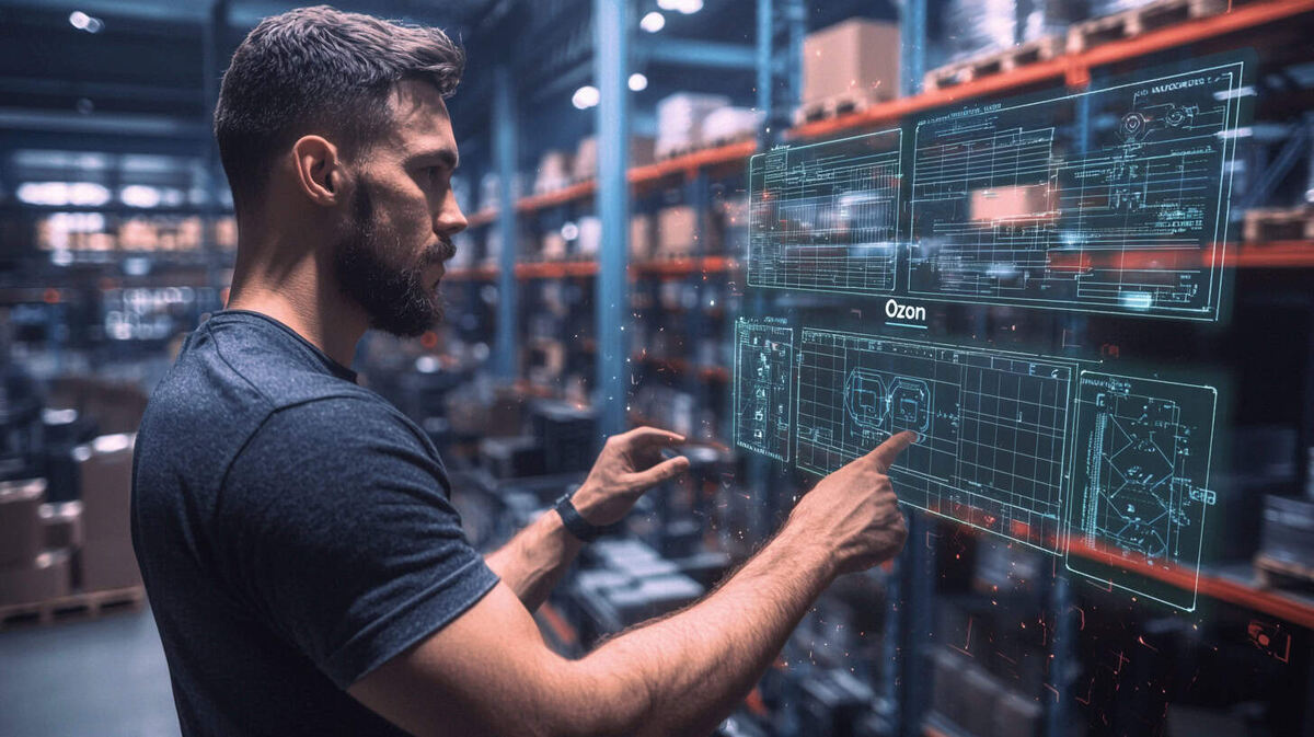    Ozon внедряет робота за 48 часов: новая эра склада Khar_AG