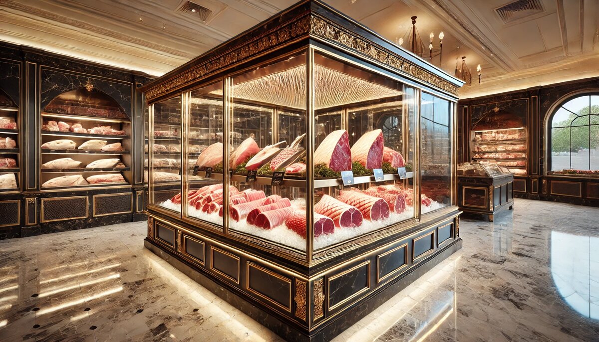 Мясо на кости, круассаны и рыба — продукты для богатых?
