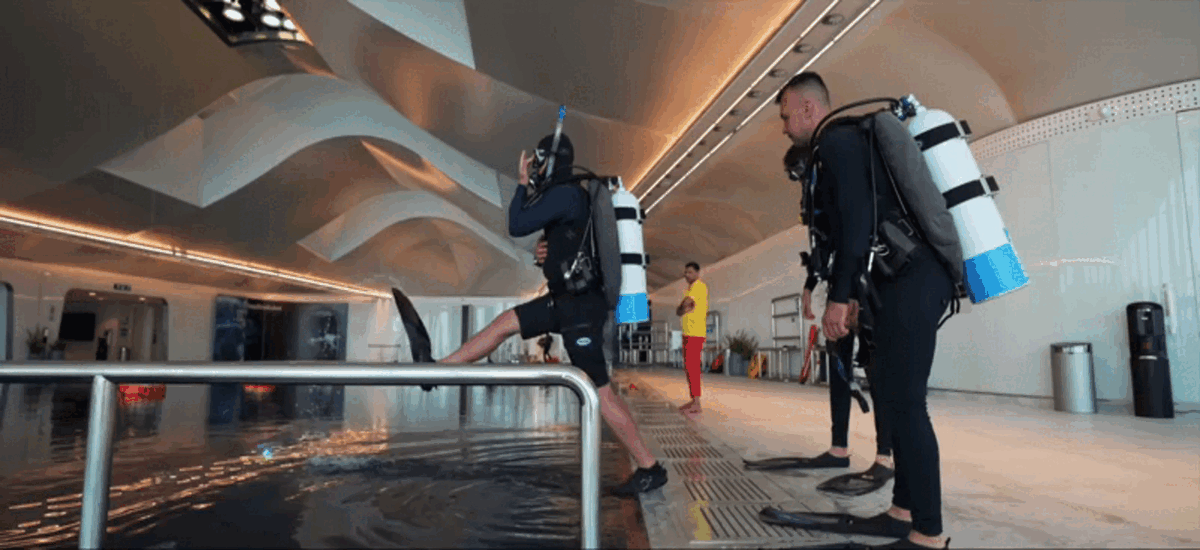 Учимся отделяться от борта!