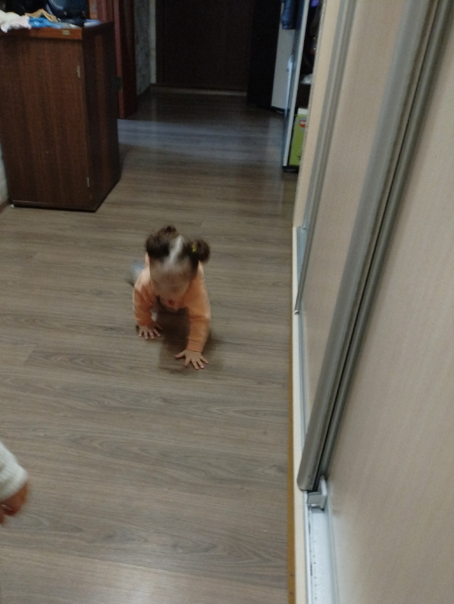 Не доползла. Теперь нагоняет