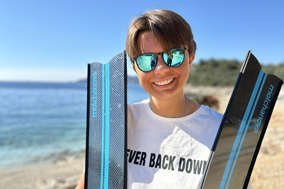 «Нырять мне нравится с детства», – признается Дарья Николаевская/Из личного архива Д. Николаевской