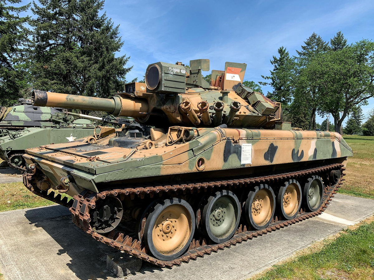 M551 Sheridan в музее
