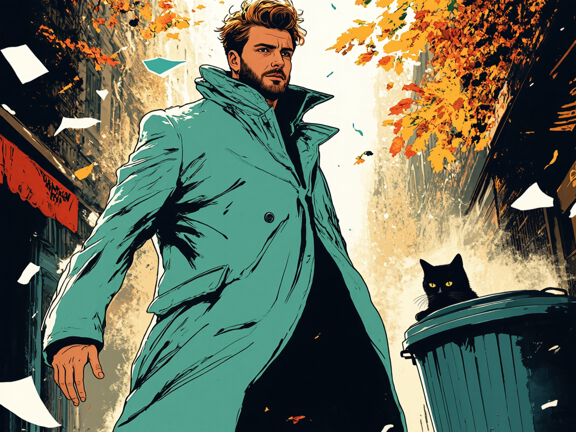 Тест весеннего гардероба с oversize пальто, кот в шоке