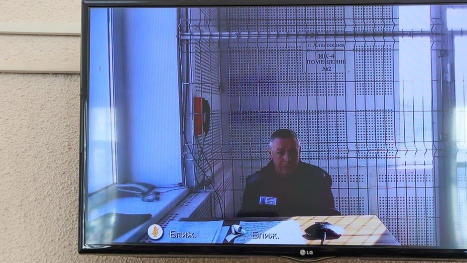    Актёр Михаил Ефремов во время судебного заседания. Автор фото: РБК