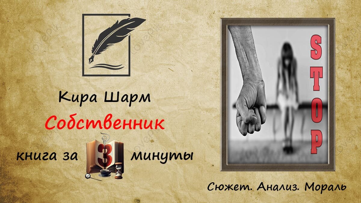 Кира Шарм «Собственник» краткое содержание книги за 3 минуты — роковая встреча