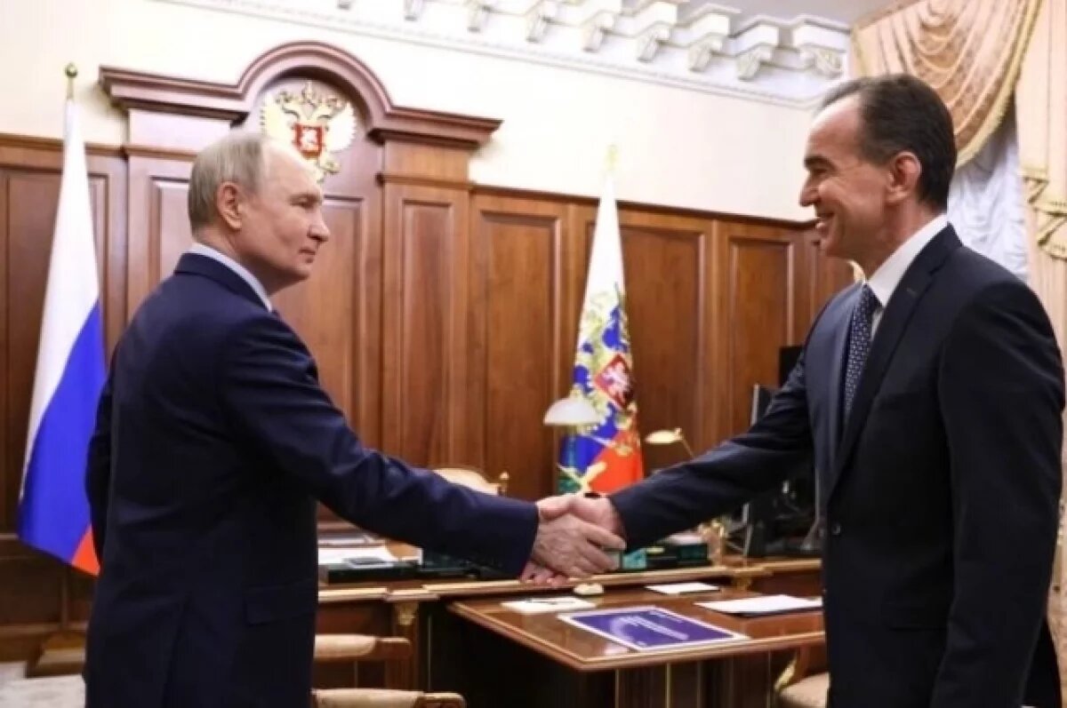    Президент поддержал кандидатуру Кондратьева на новый губернаторский срок