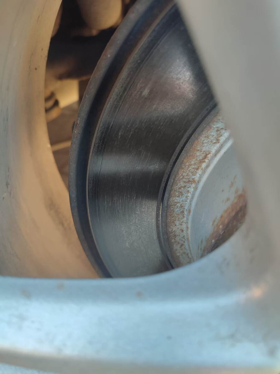 Задний правый диск