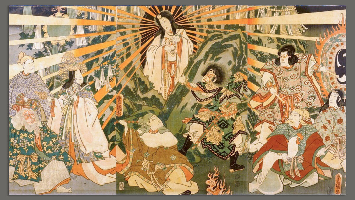 Богиня солнца Аматерасу, 