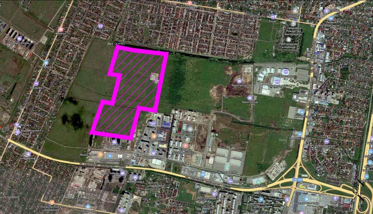 ЖК от застройщика DOGMA появится в границах Народной — Пригородной в Краснодаре