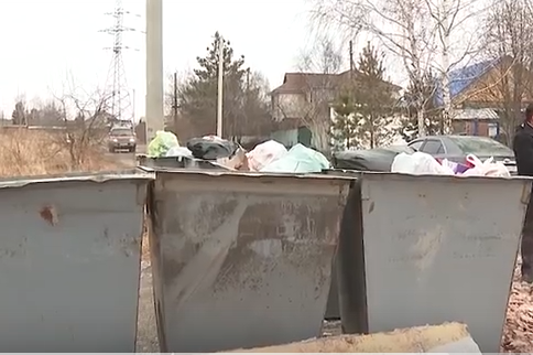     Посёлок Солонцы утопает в мусоре