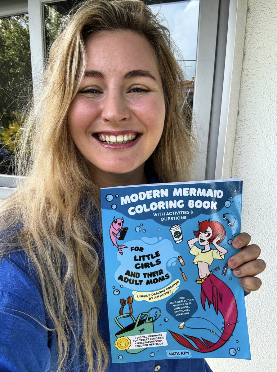 Книжка, над которой я работала