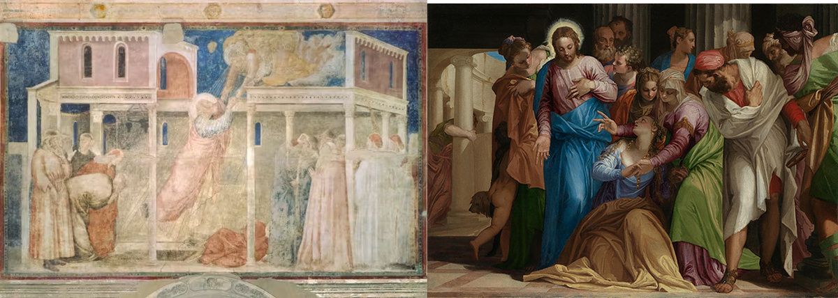 Джотто          и                                                                  Веронезе