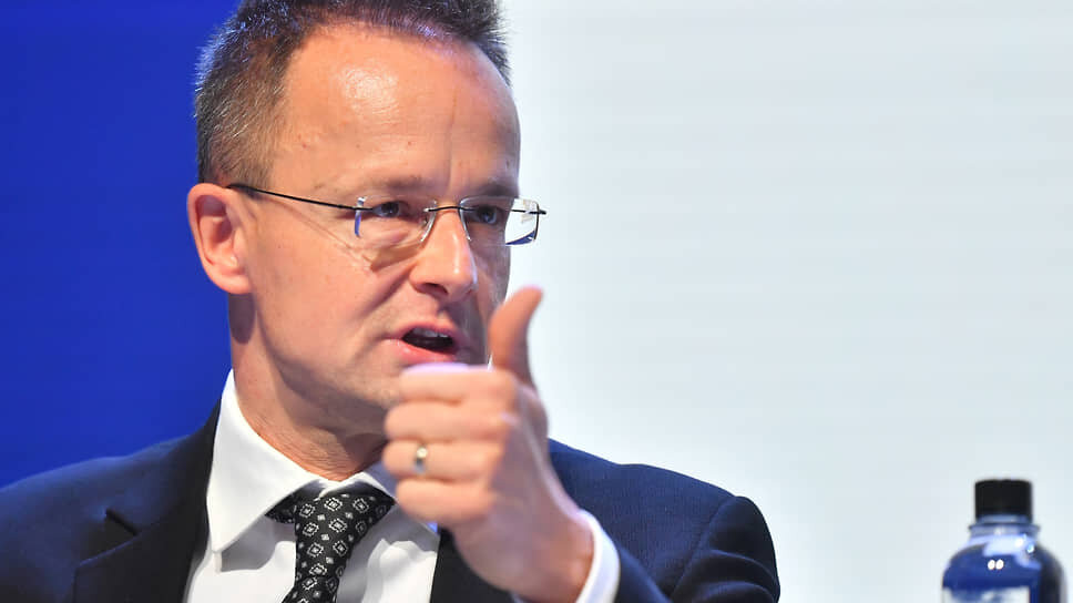 Петер Сийярто.📷Фото: Евгений Павленко / Коммерсантъ