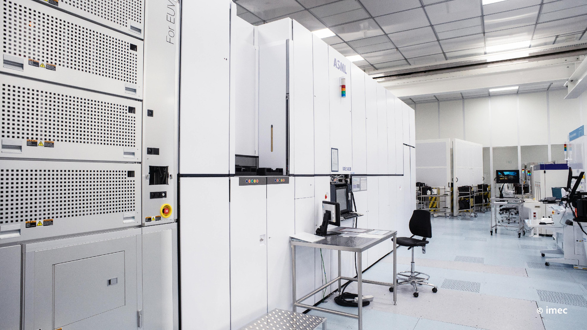 EUV фотолитограф; такое может делать только голландская ASML. Изображение: imec-int.com