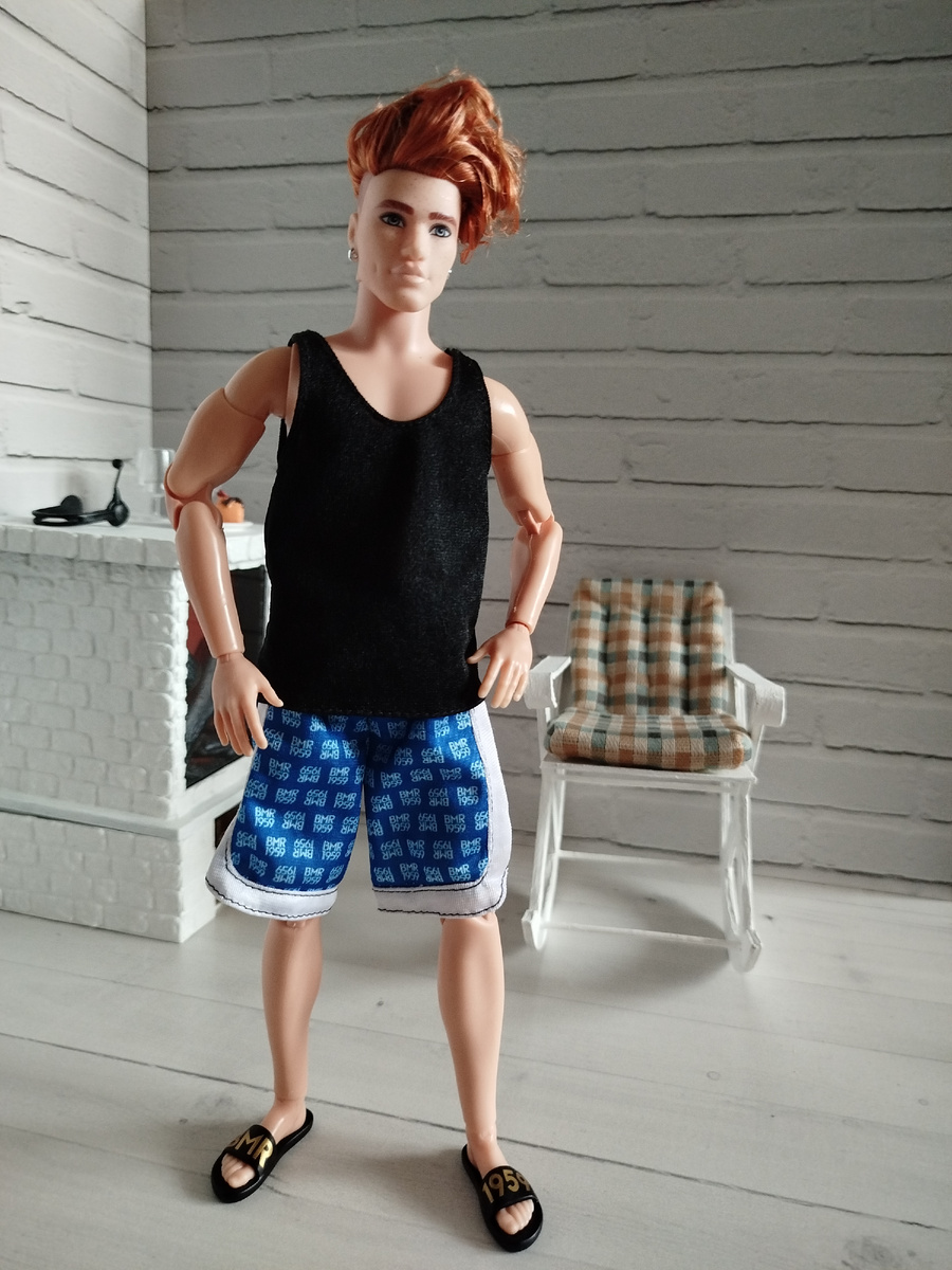 Домашние шлёпки (Харлей BMR "пучок")